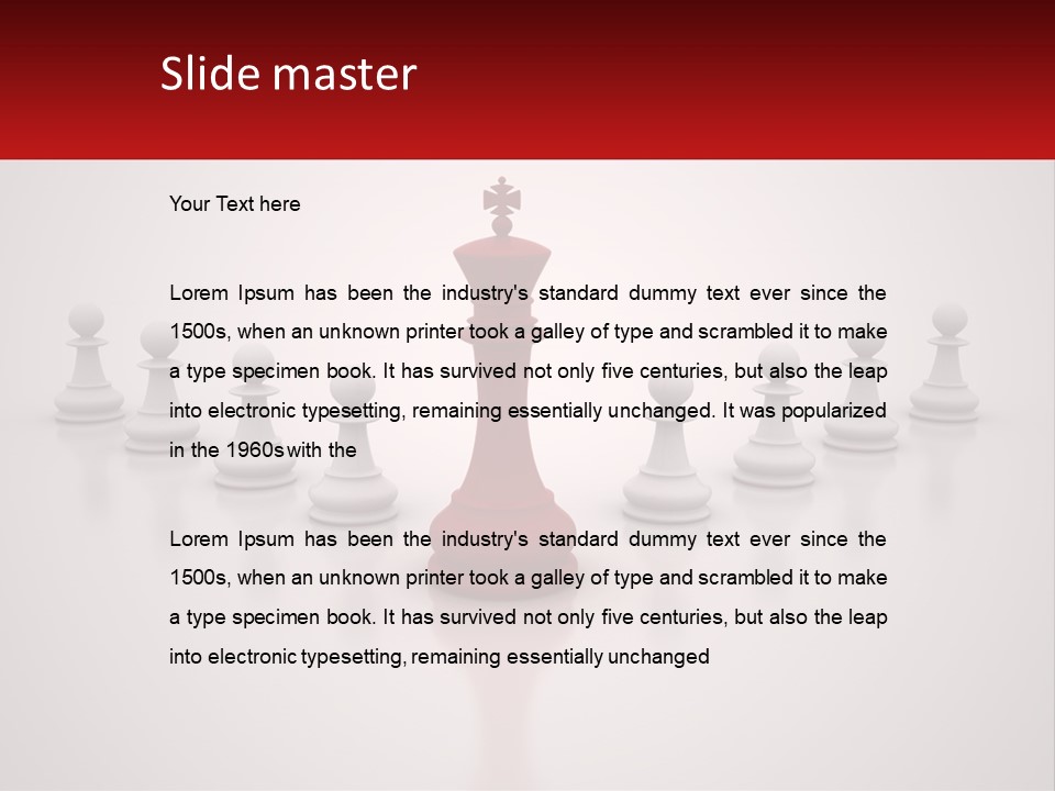 Game Power Teamwork PowerPoint Template