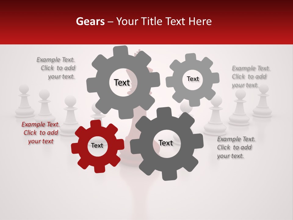 Game Power Teamwork PowerPoint Template