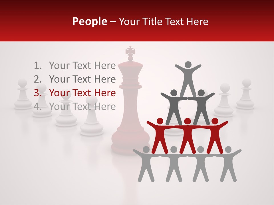 Game Power Teamwork PowerPoint Template