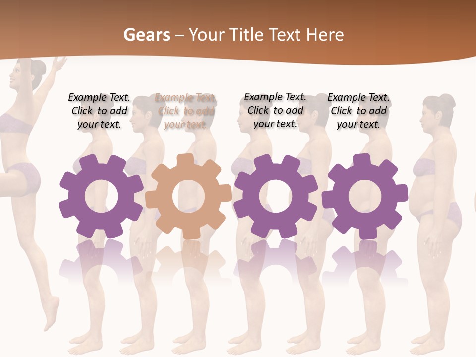 Joy Weight Progress PowerPoint Template