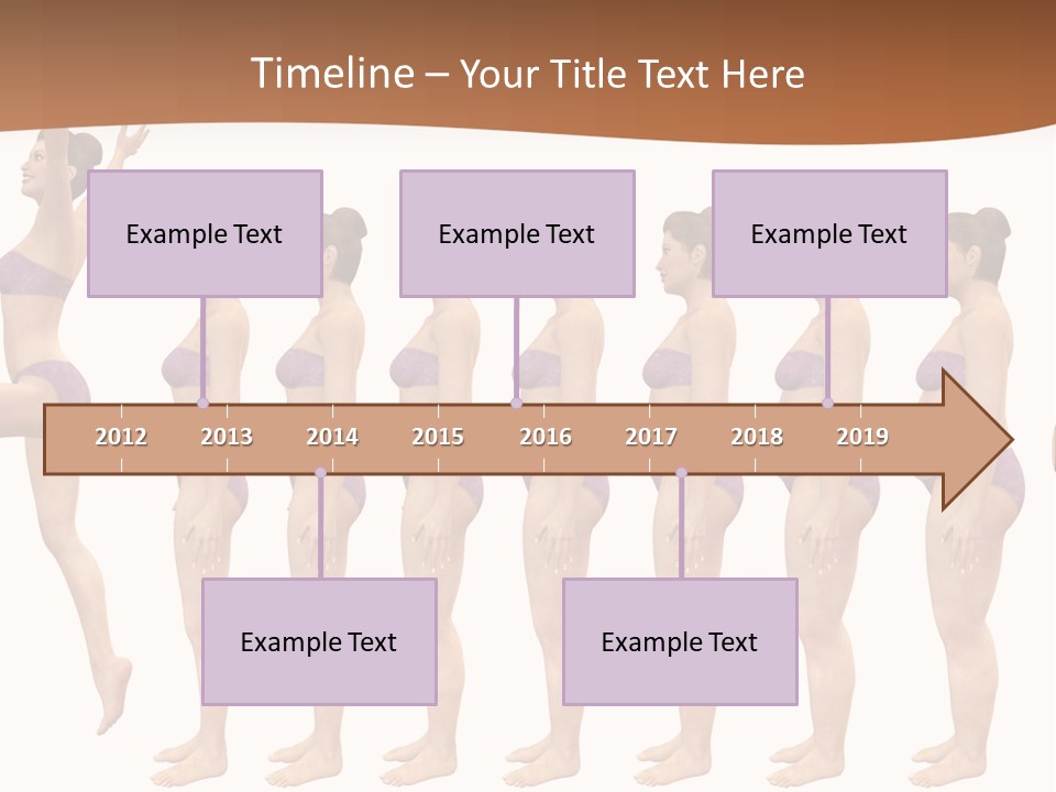 Joy Weight Progress PowerPoint Template