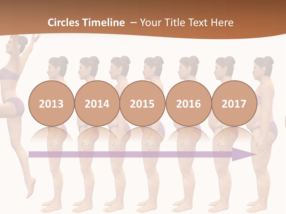 Joy Weight Progress PowerPoint Template