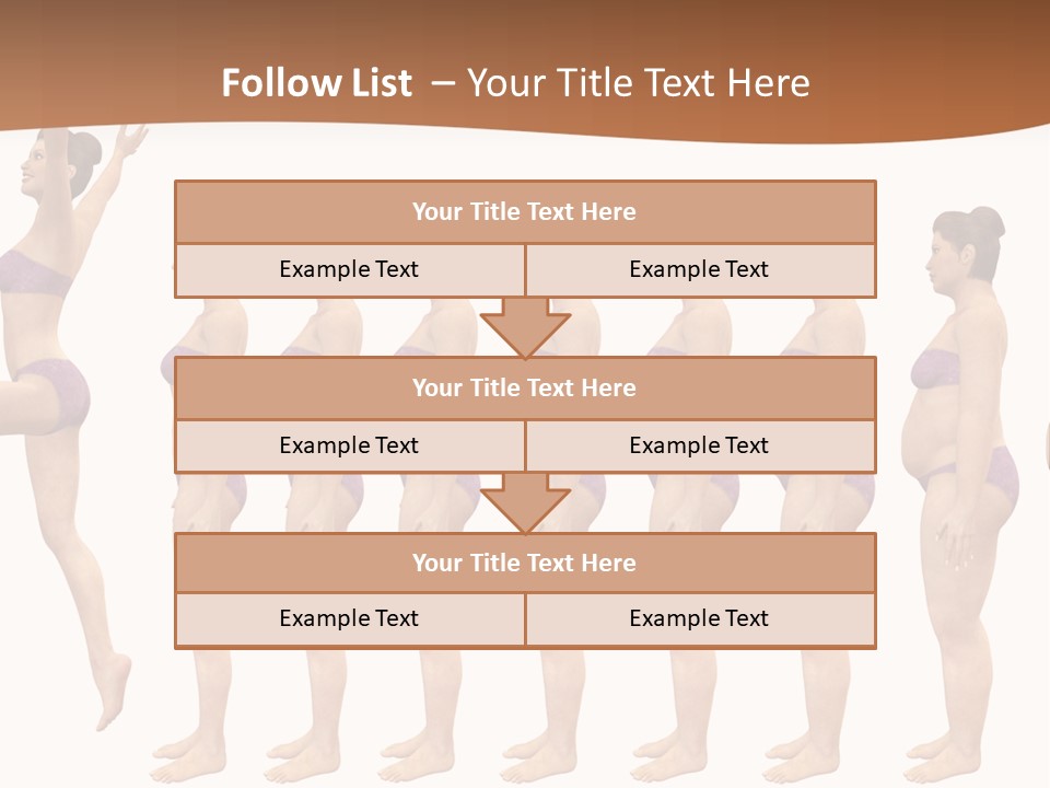 Joy Weight Progress PowerPoint Template