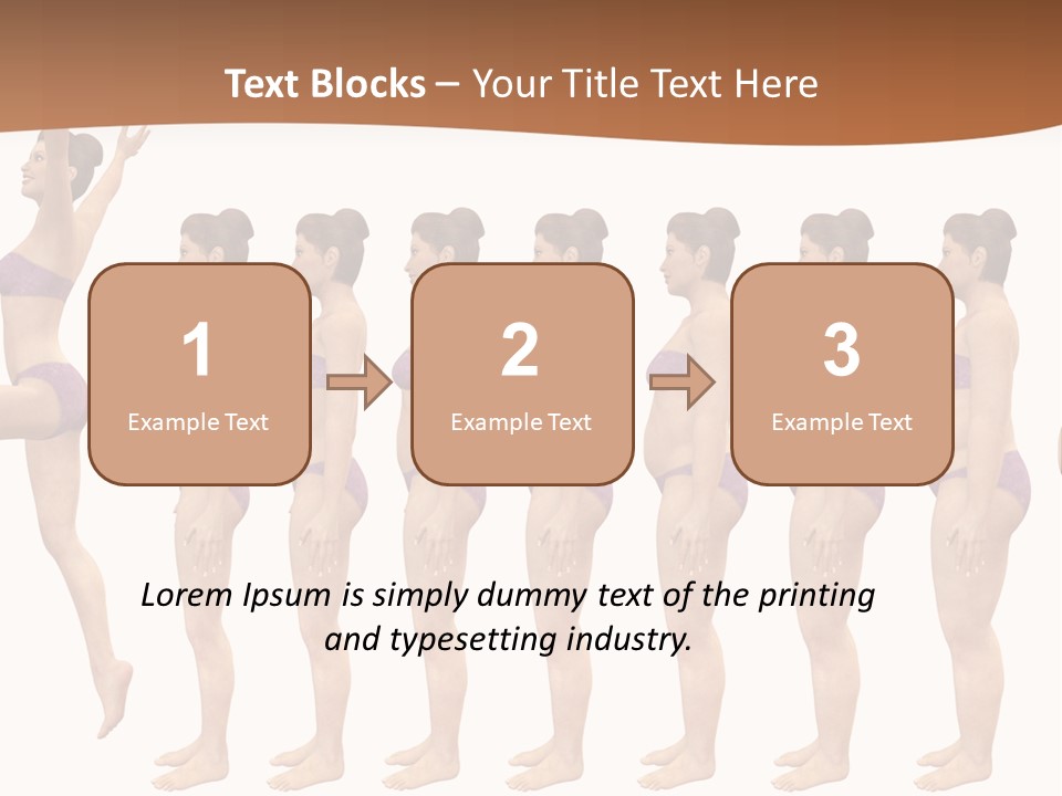 Joy Weight Progress PowerPoint Template