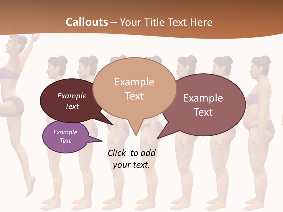 Joy Weight Progress PowerPoint Template