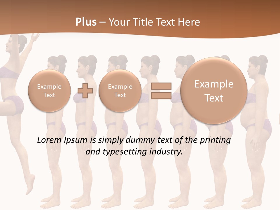 Joy Weight Progress PowerPoint Template