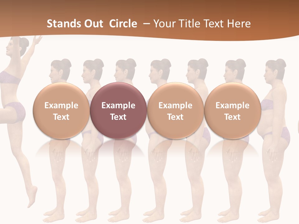 Joy Weight Progress PowerPoint Template