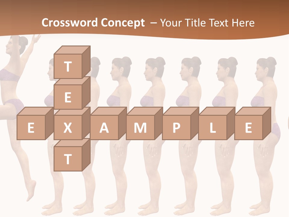 Joy Weight Progress PowerPoint Template