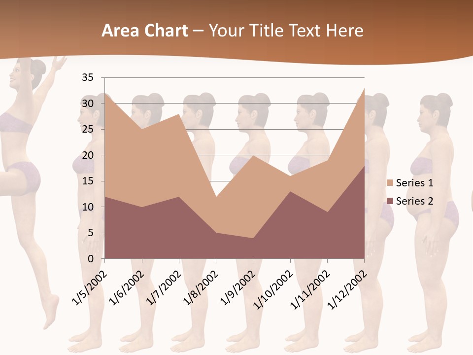 Joy Weight Progress PowerPoint Template