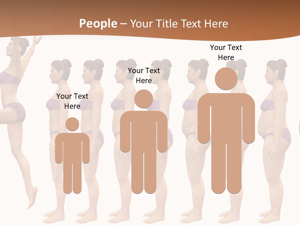 Joy Weight Progress PowerPoint Template