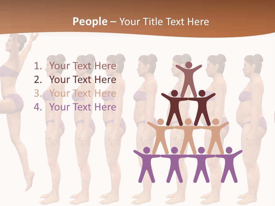 Joy Weight Progress PowerPoint Template