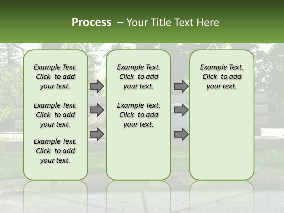 Bench Nap Relaxation PowerPoint Template