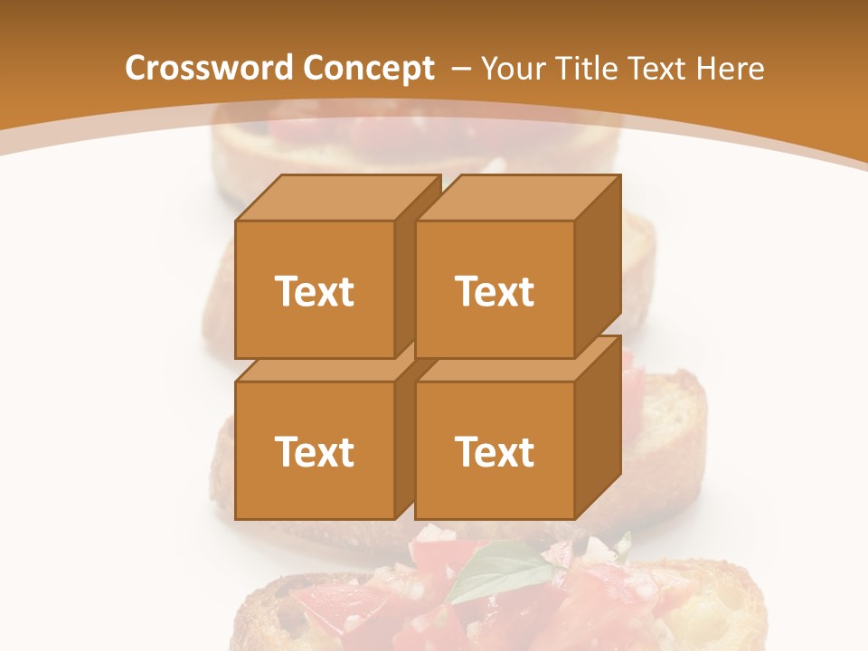 Appetizer Food Oil PowerPoint Template