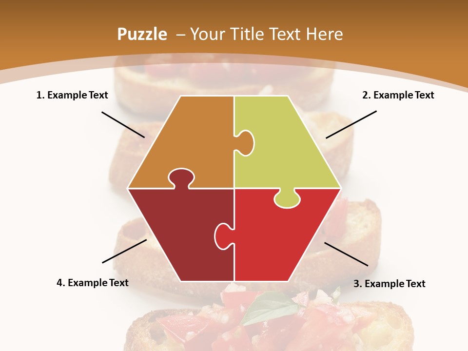 Appetizer Food Oil PowerPoint Template