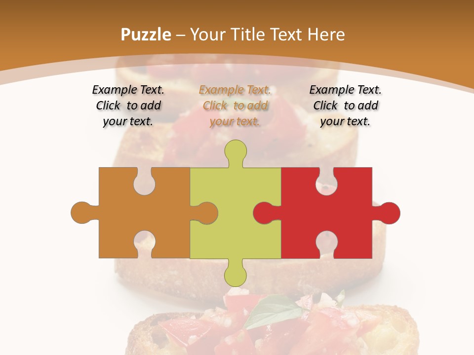 Appetizer Food Oil PowerPoint Template