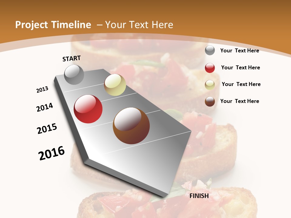 Appetizer Food Oil PowerPoint Template