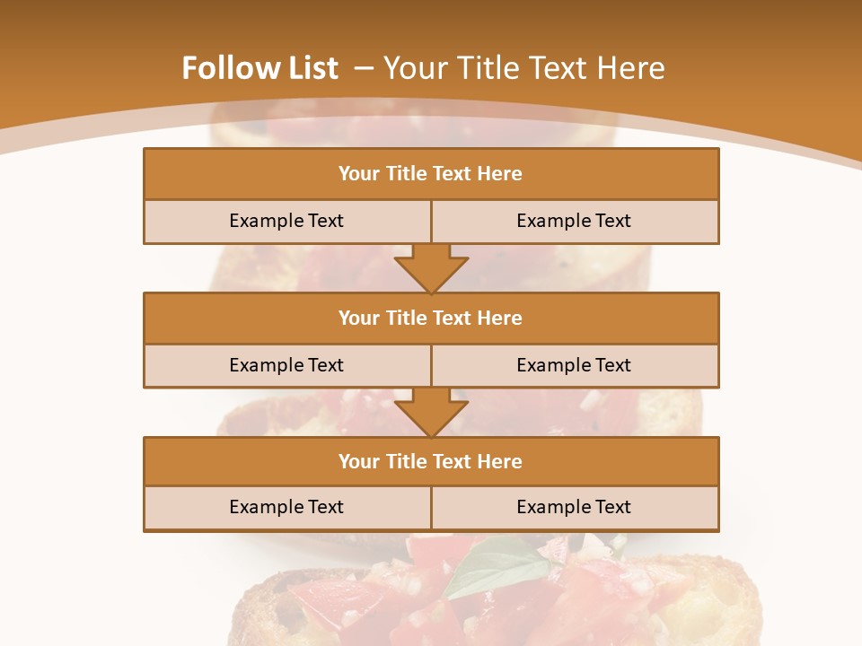 Appetizer Food Oil PowerPoint Template