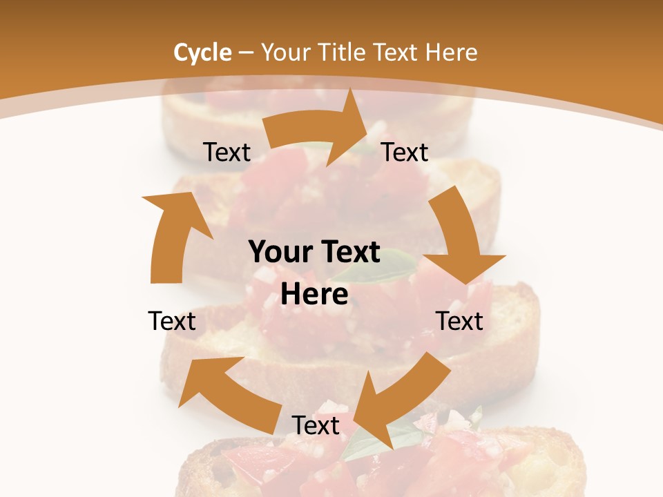 Appetizer Food Oil PowerPoint Template
