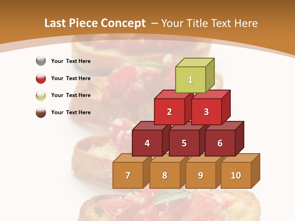 Appetizer Food Oil PowerPoint Template