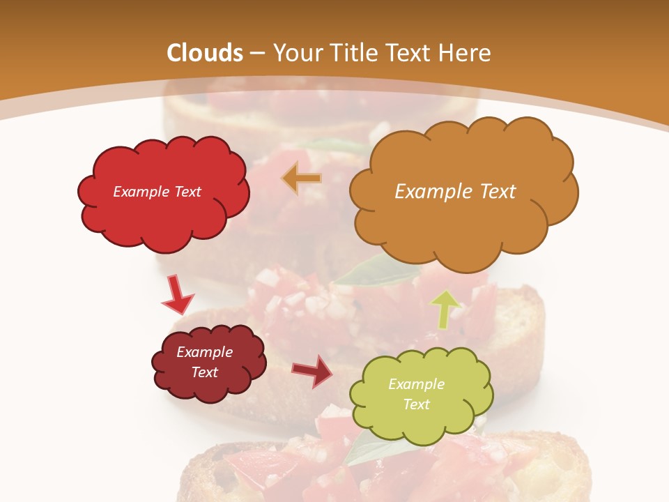 Appetizer Food Oil PowerPoint Template