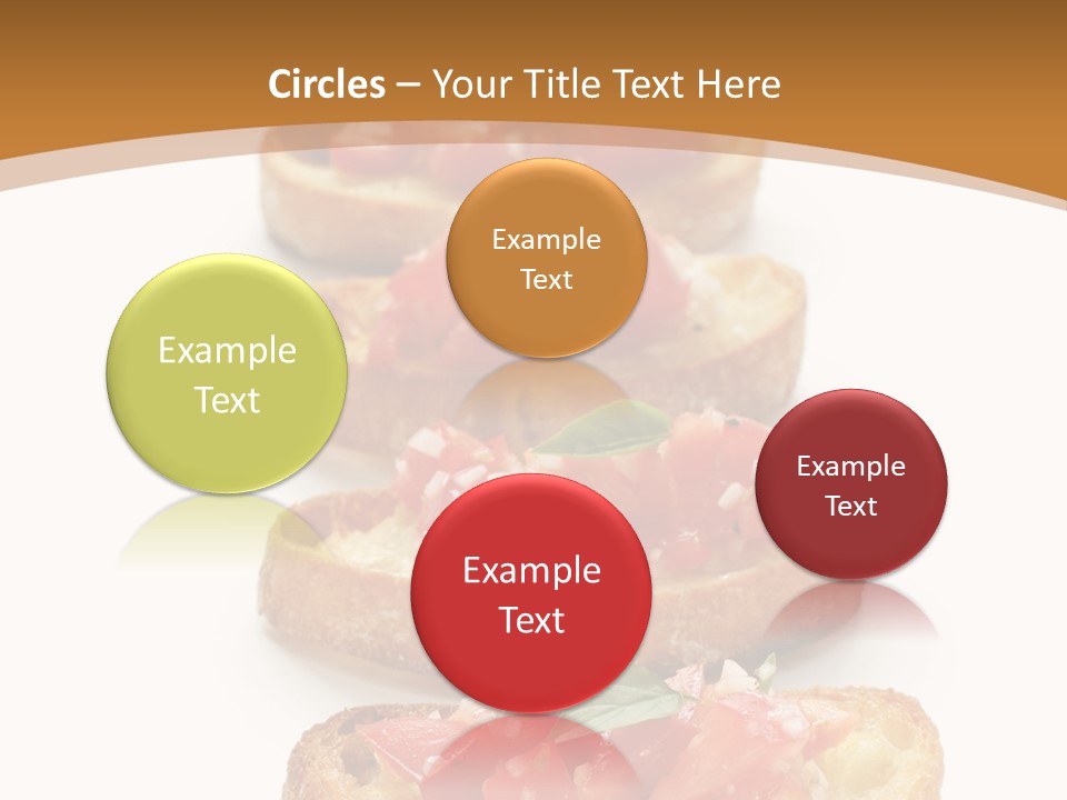 Appetizer Food Oil PowerPoint Template