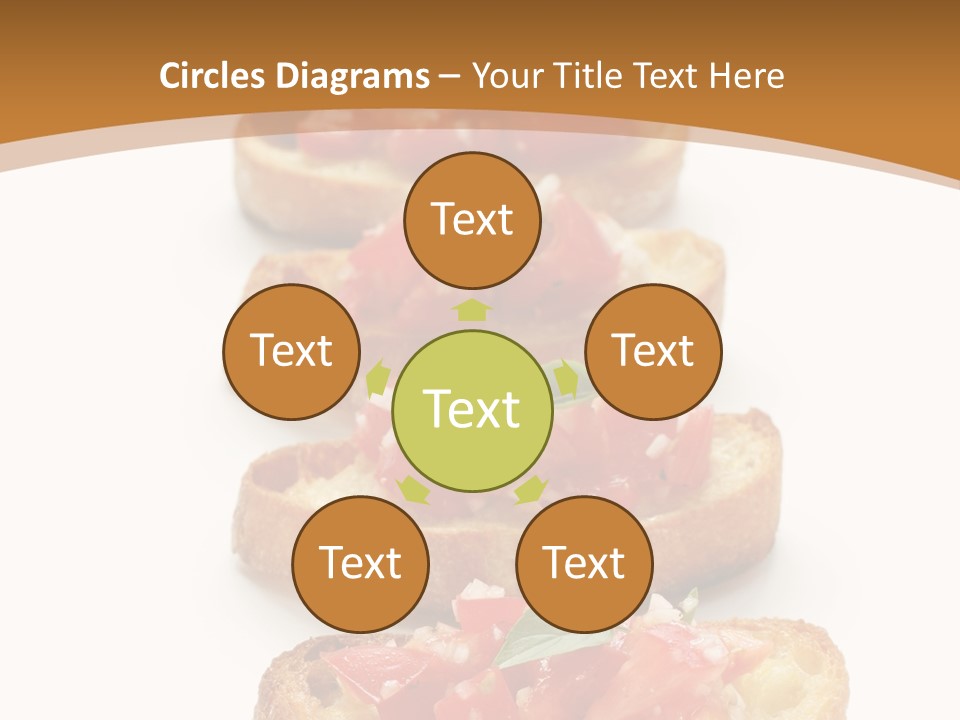 Appetizer Food Oil PowerPoint Template