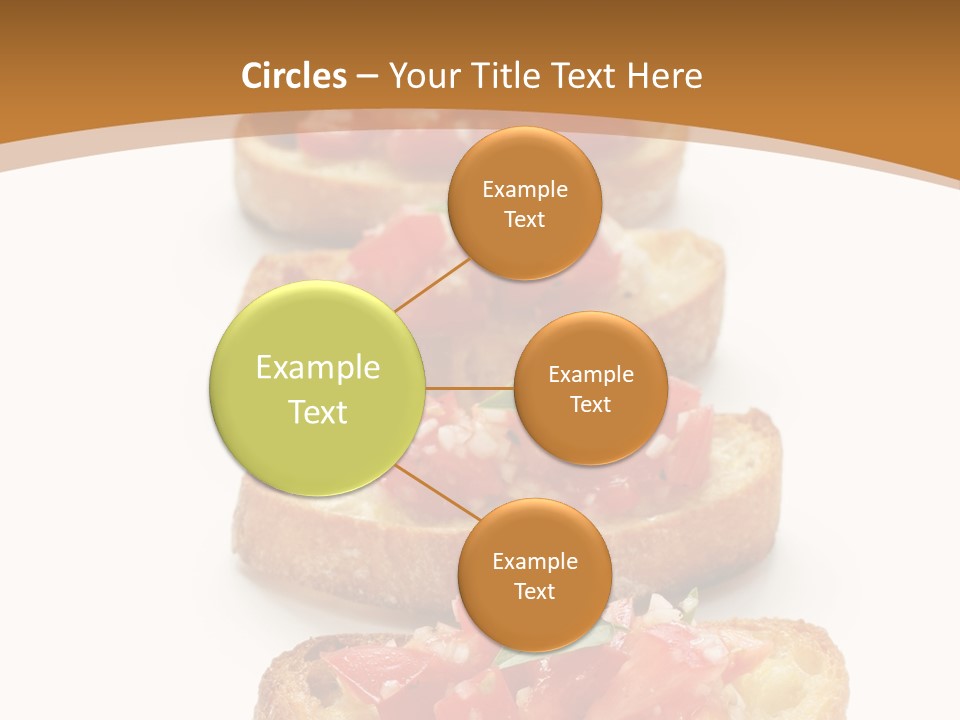 Appetizer Food Oil PowerPoint Template