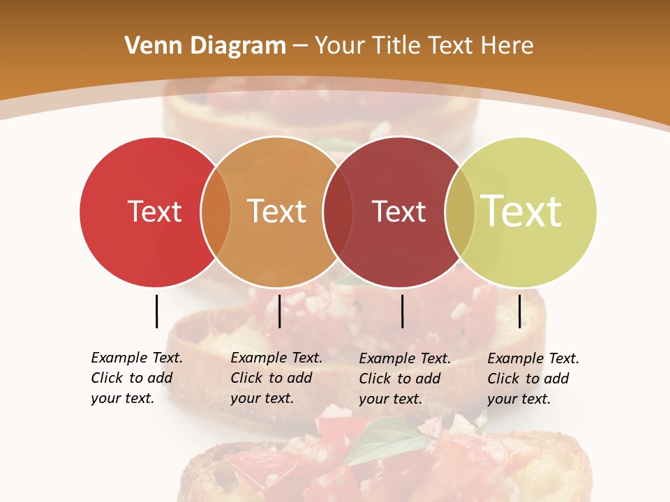 Appetizer Food Oil PowerPoint Template
