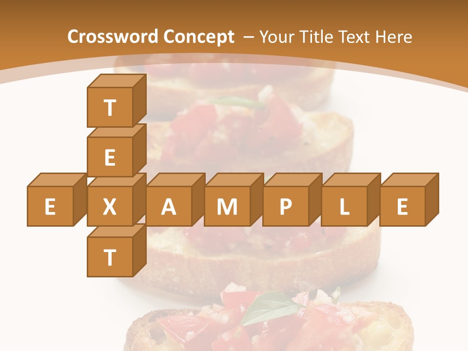 Appetizer Food Oil PowerPoint Template