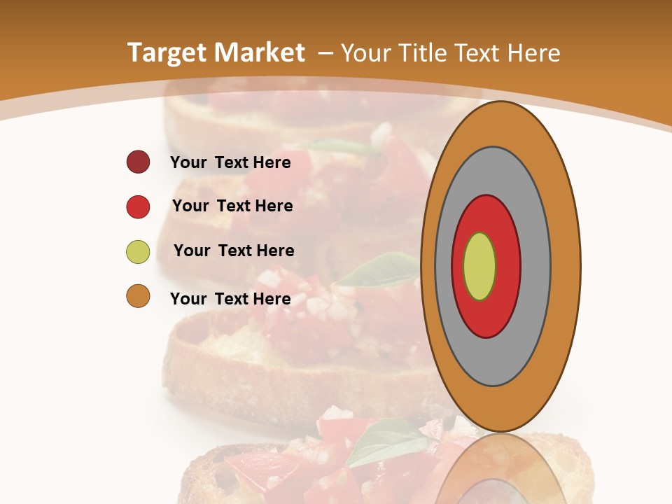 Appetizer Food Oil PowerPoint Template
