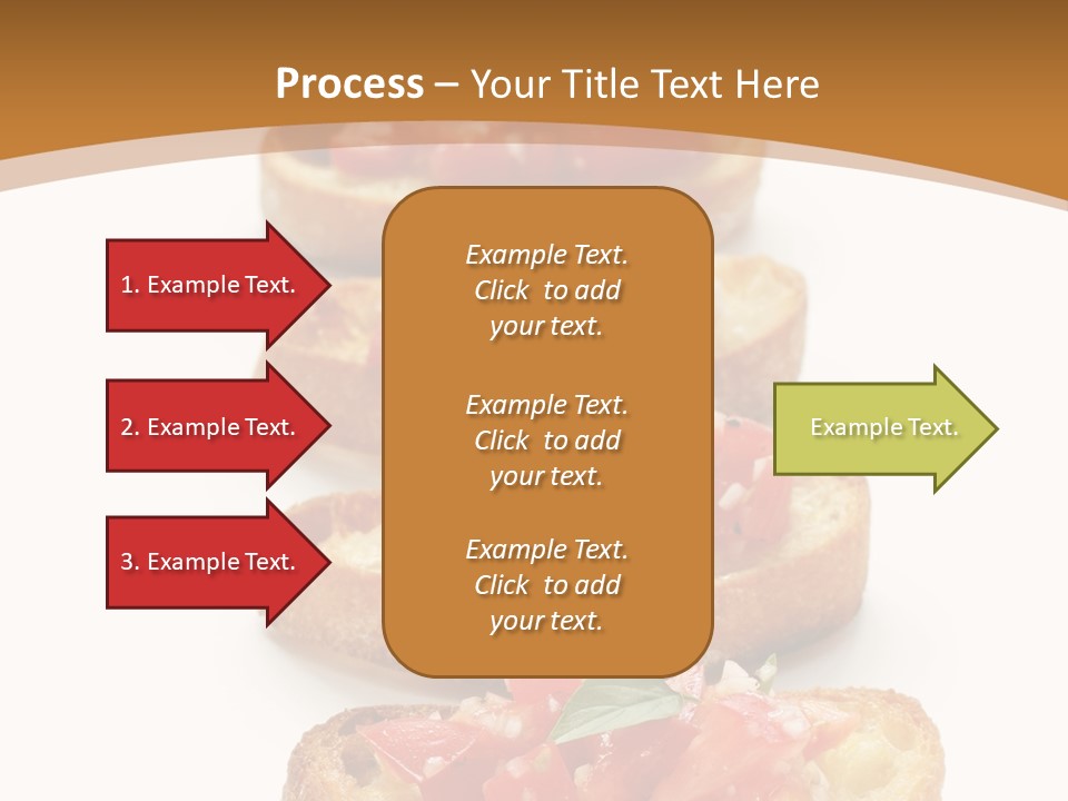 Appetizer Food Oil PowerPoint Template