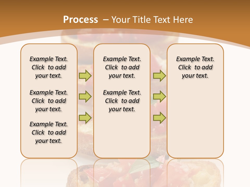 Appetizer Food Oil PowerPoint Template