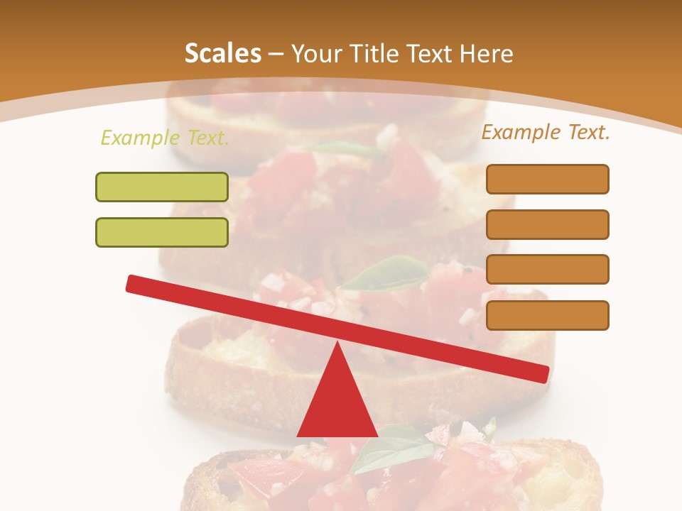 Appetizer Food Oil PowerPoint Template
