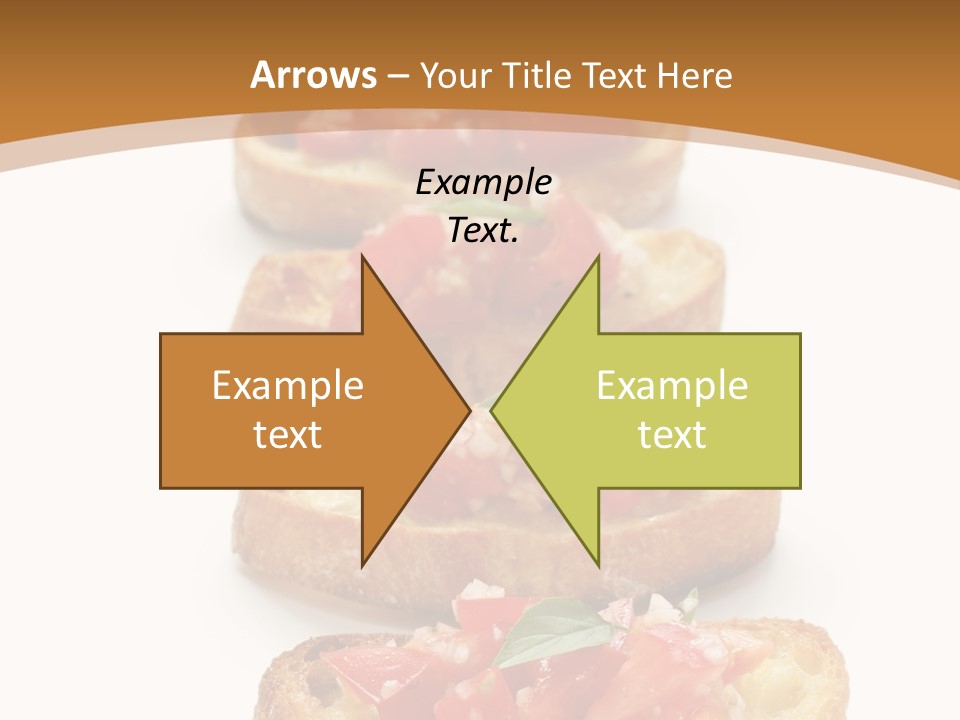 Appetizer Food Oil PowerPoint Template