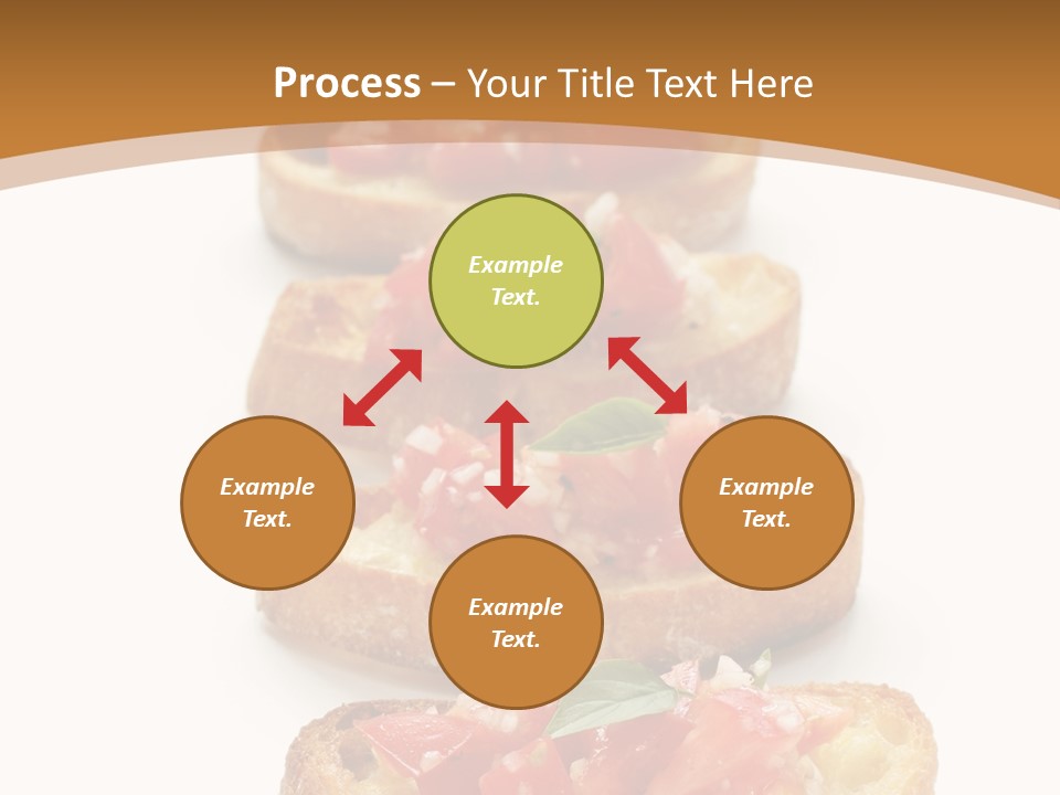 Appetizer Food Oil PowerPoint Template