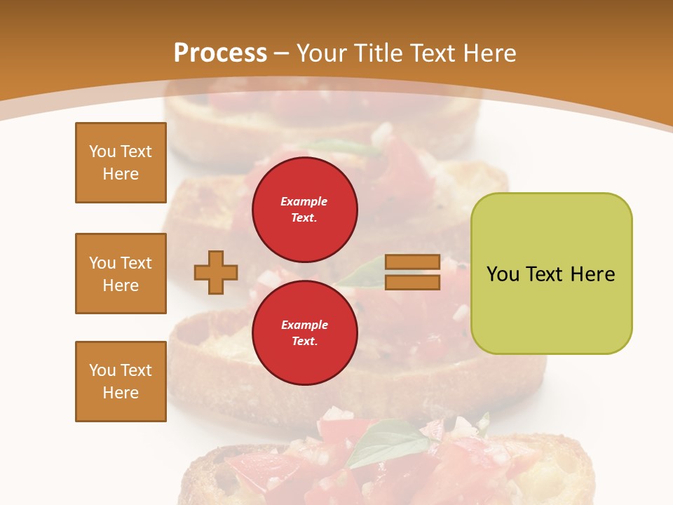 Appetizer Food Oil PowerPoint Template