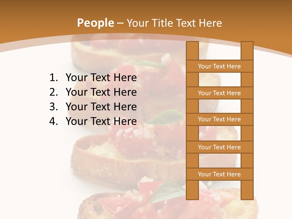 Appetizer Food Oil PowerPoint Template