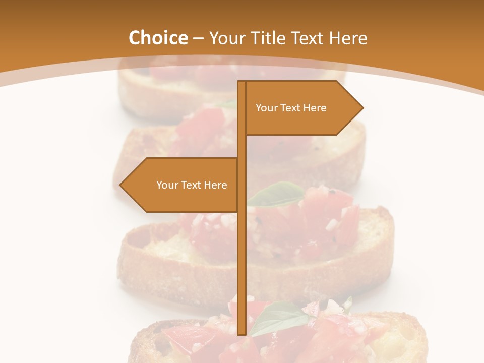 Appetizer Food Oil PowerPoint Template