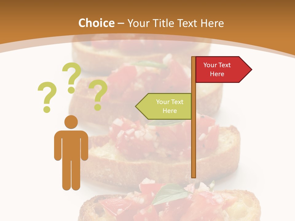 Appetizer Food Oil PowerPoint Template