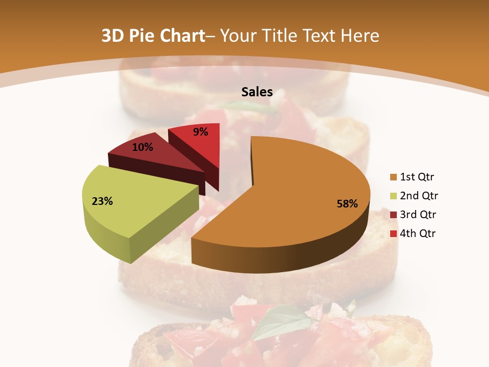Appetizer Food Oil PowerPoint Template