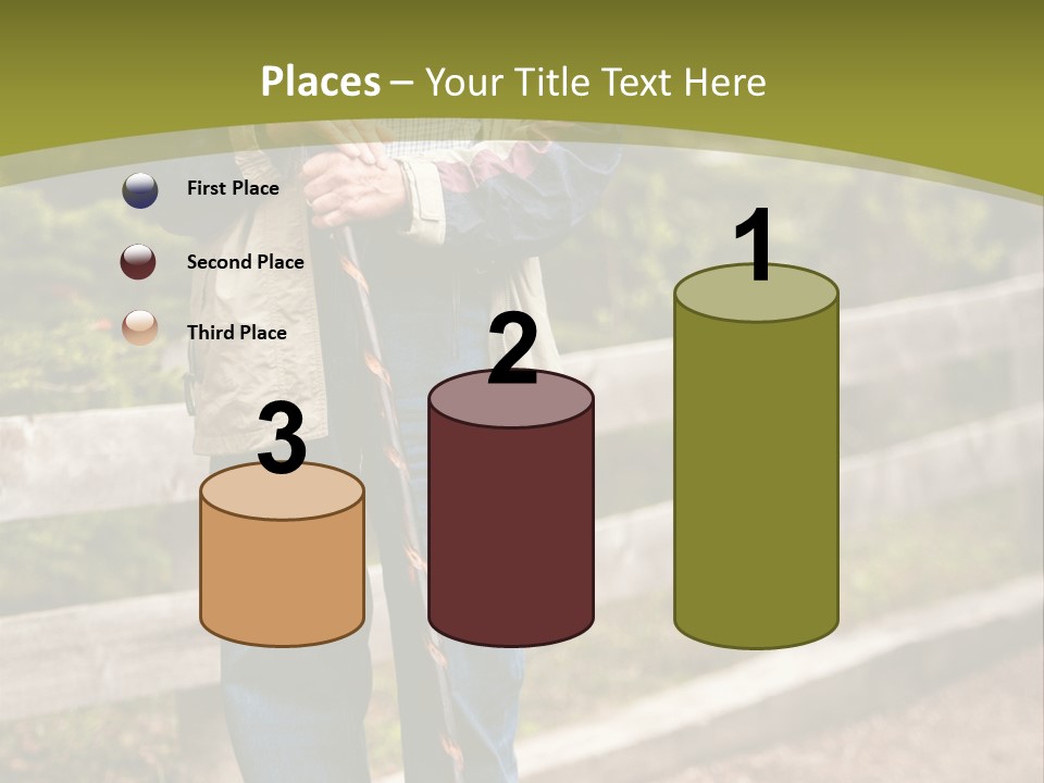 Active Pensioner Citizen PowerPoint Template