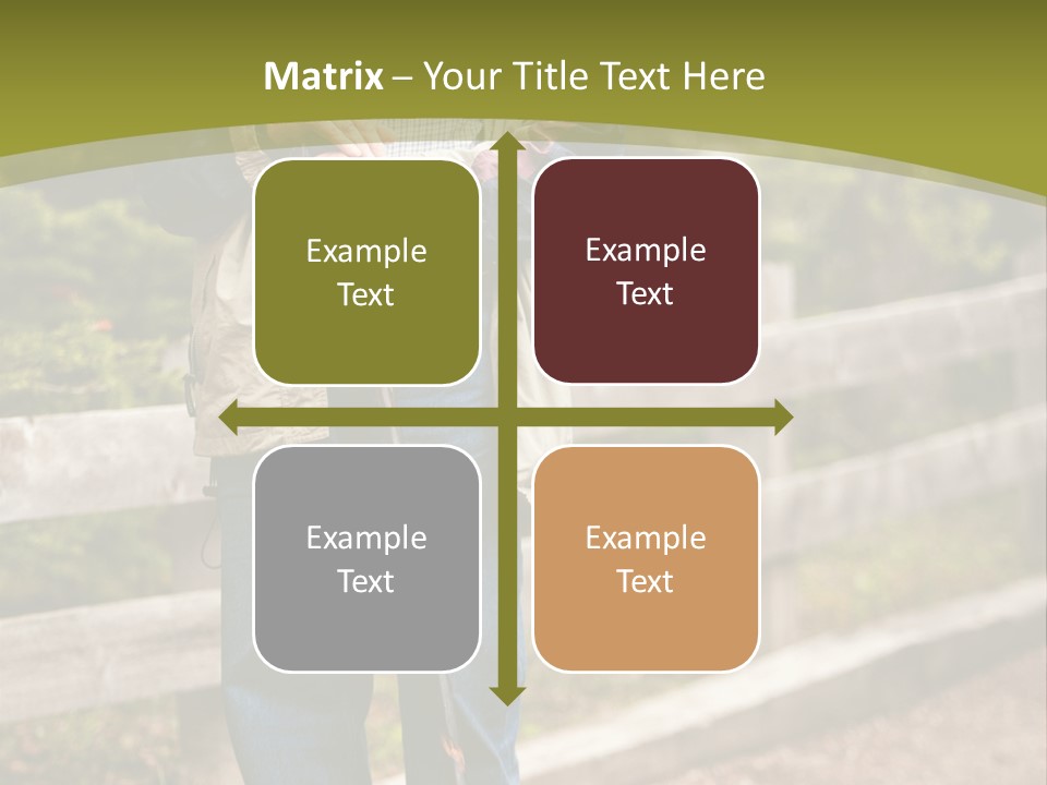 Active Pensioner Citizen PowerPoint Template