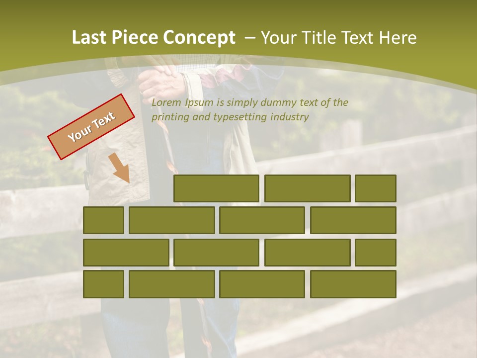 Active Pensioner Citizen PowerPoint Template