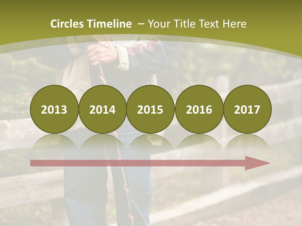 Active Pensioner Citizen PowerPoint Template