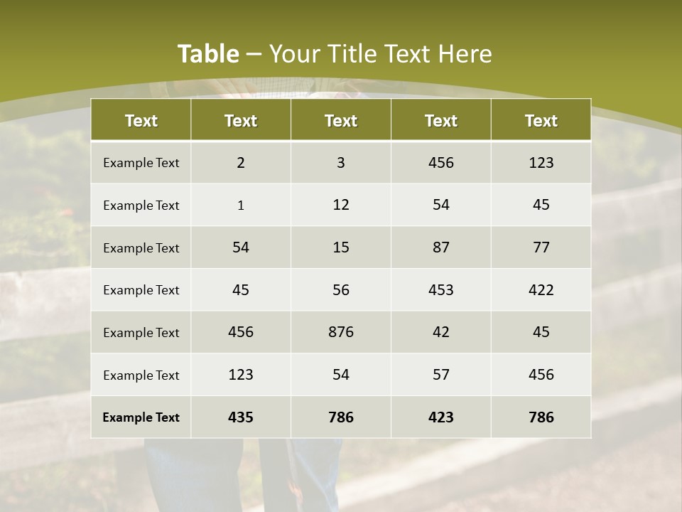 Active Pensioner Citizen PowerPoint Template