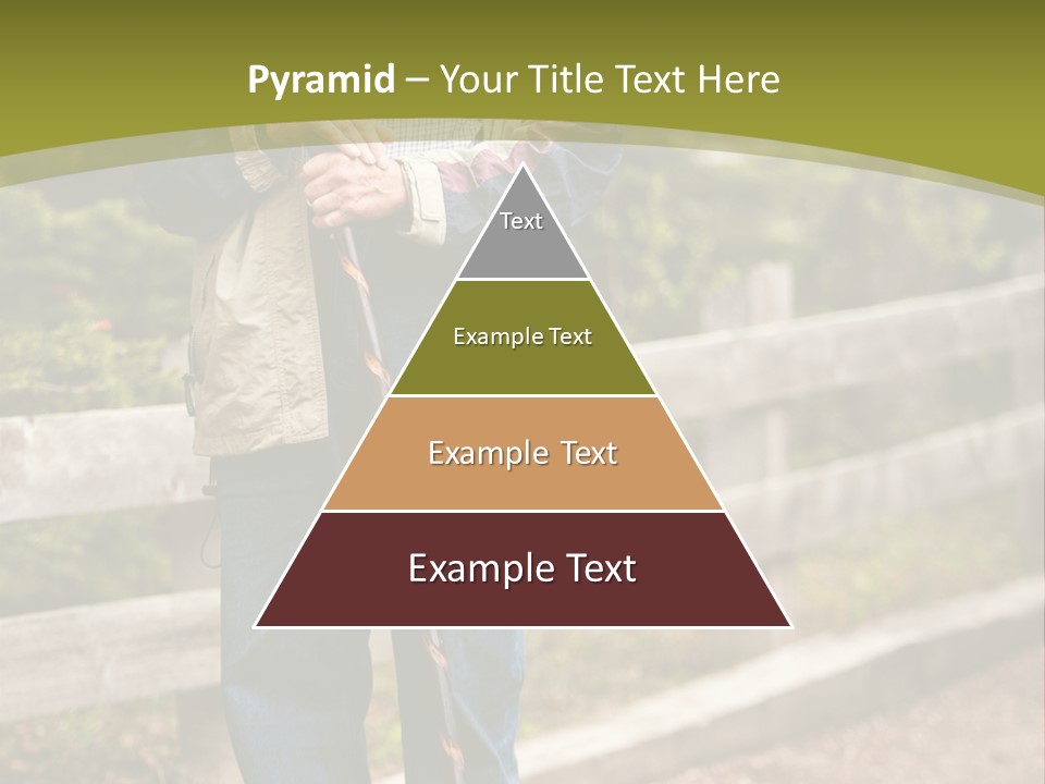 Active Pensioner Citizen PowerPoint Template