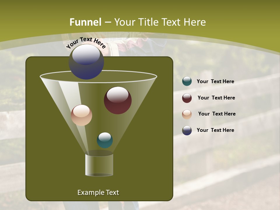 Active Pensioner Citizen PowerPoint Template