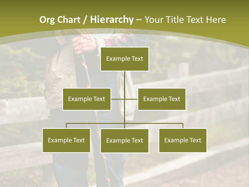 Active Pensioner Citizen PowerPoint Template