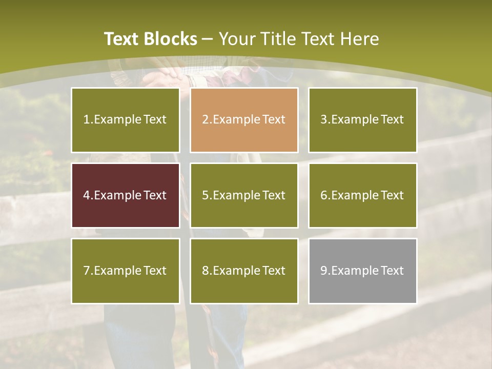 Active Pensioner Citizen PowerPoint Template