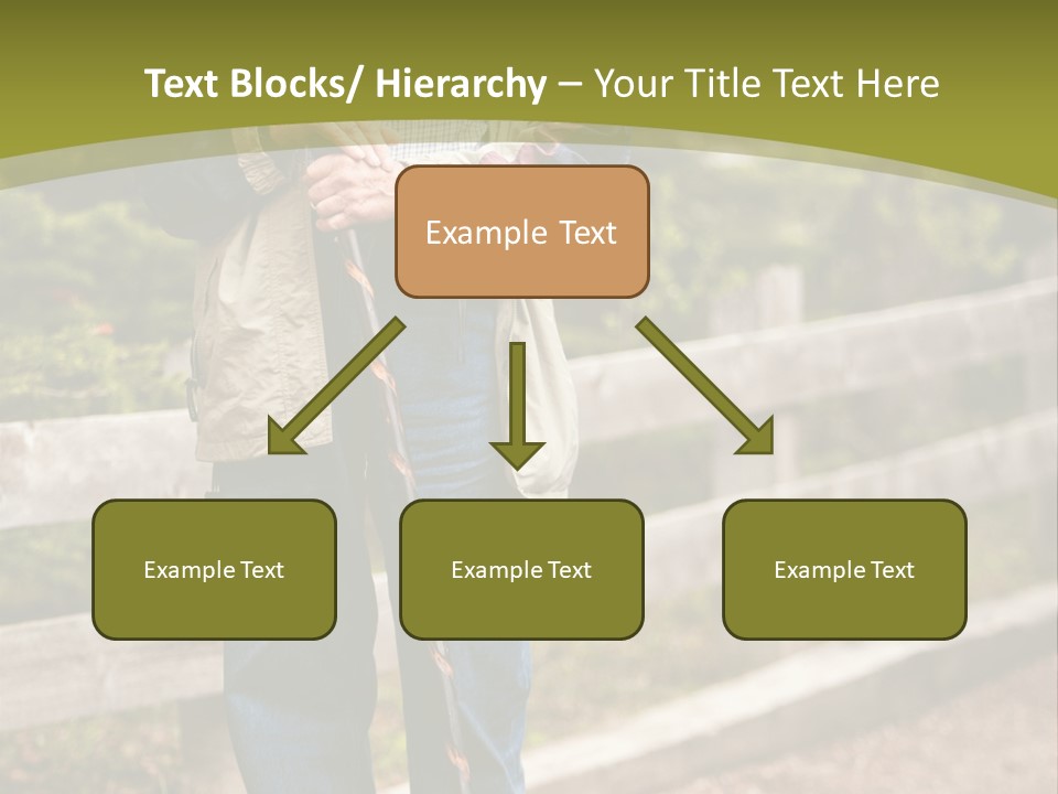 Active Pensioner Citizen PowerPoint Template